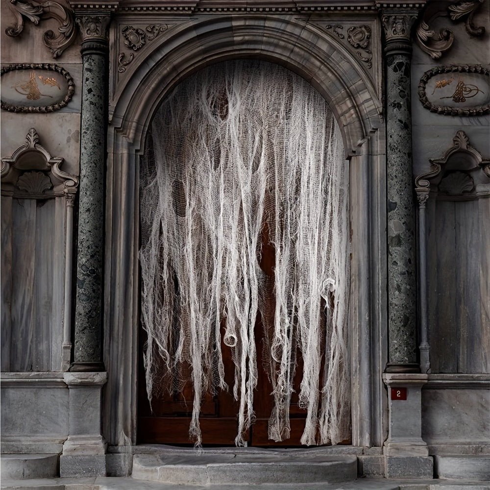 Creepy Halloween Gauze Cloth for Spooky Indoor Outdoor Decor