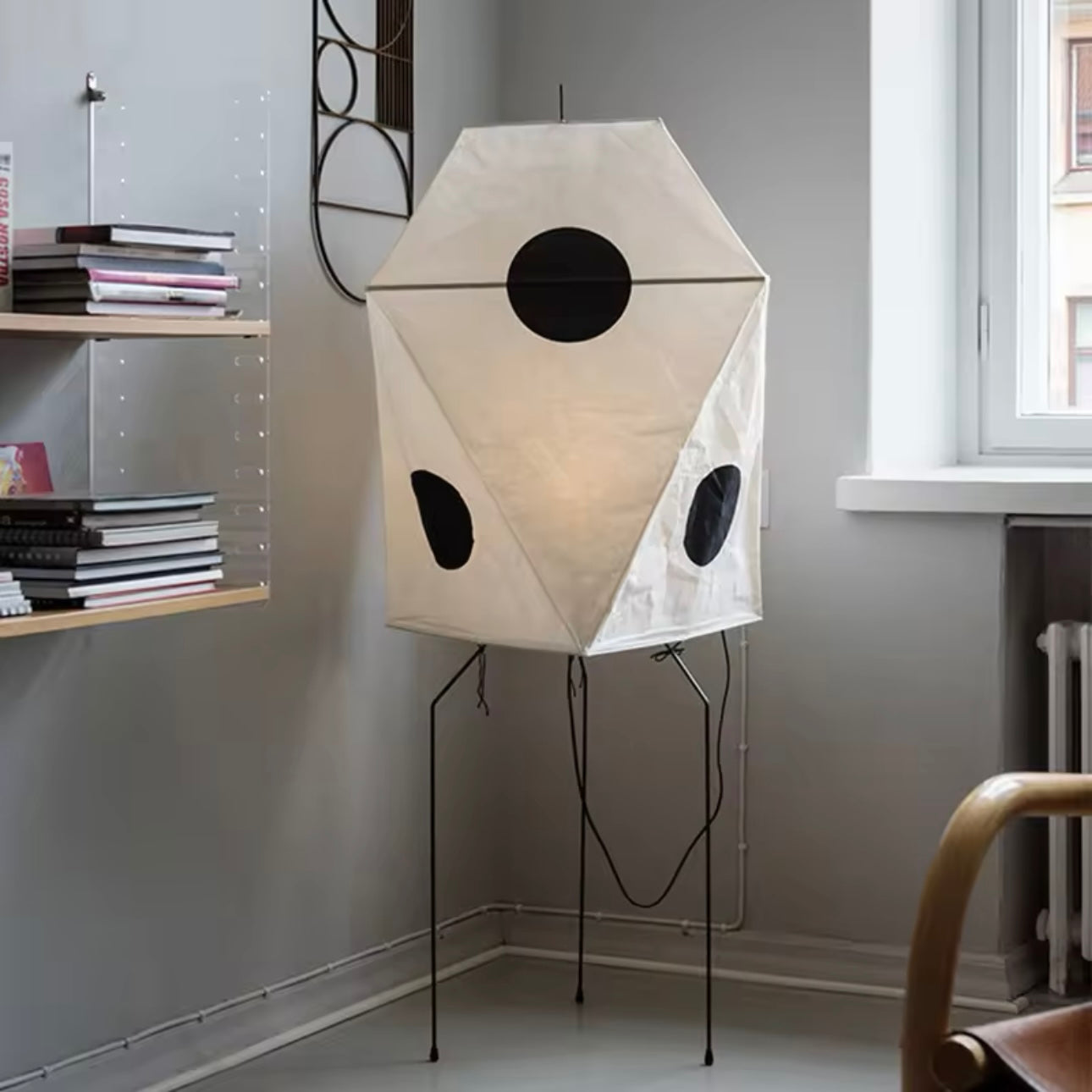 Taavita Floor Lamp - Japanese Akari Style for Elegant Design and High-Quality Materials