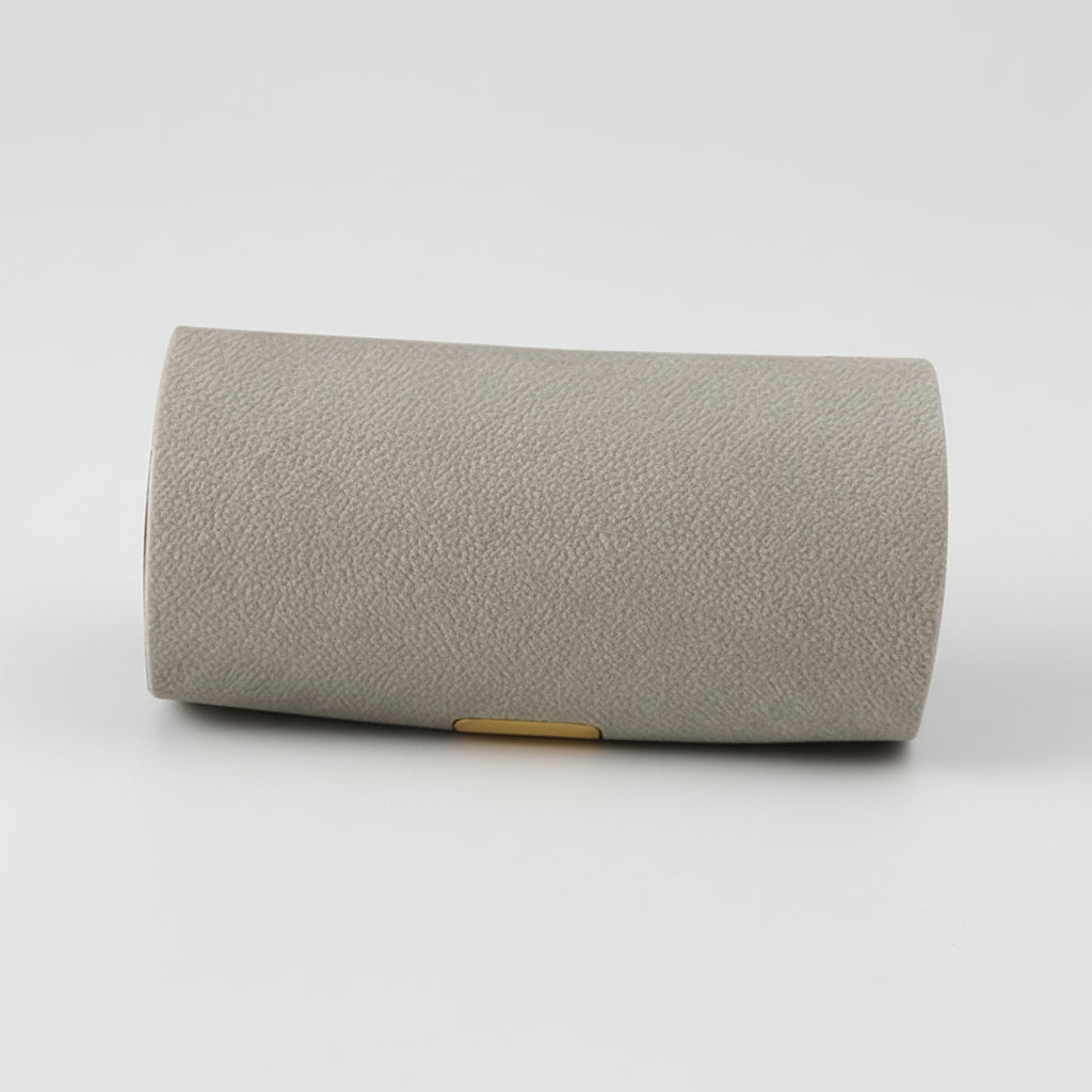 Charming Travel Jewelry Case with Secure Snap Closure