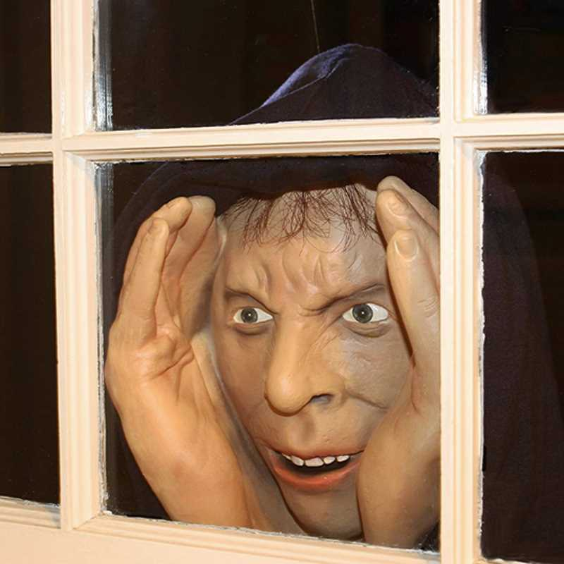 Outdoor Halloween Window Peeping Decoration with Suction Cups