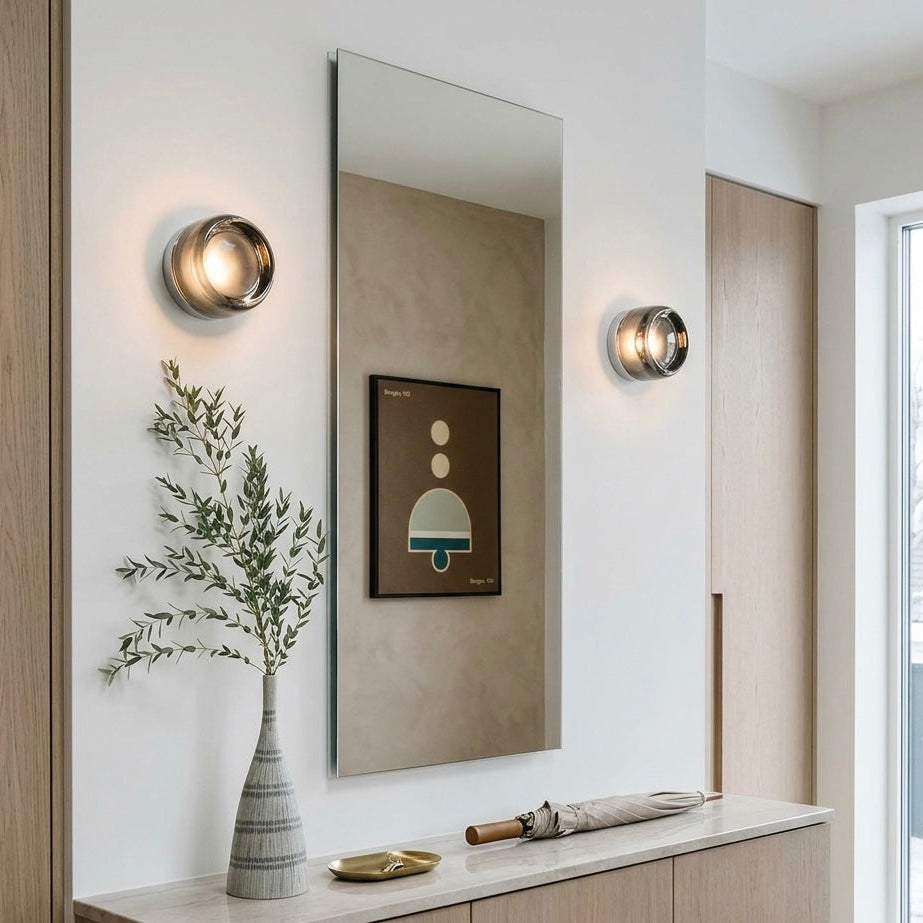 Contemporary LED Wall Lamp - Stylish Light Fixture with Gentle Glow