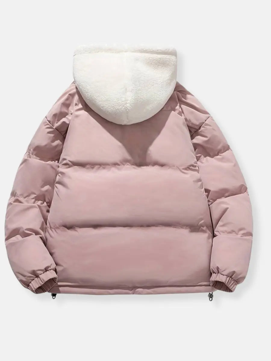 Winter Jacket | Quilted | Adjustable Hood Warmth | Fleece Lining