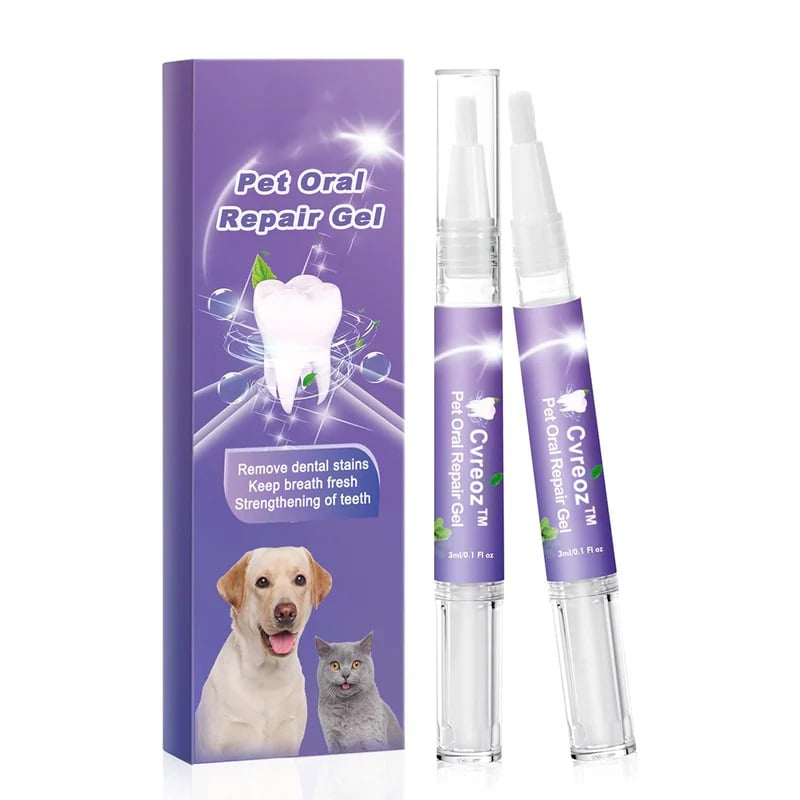 Natural Oral Care Gel for Cats and Dogs – Dental Hygiene Solution