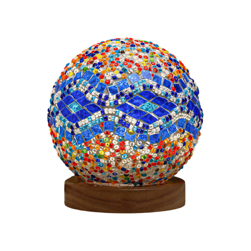 ChromaGlow Mosaic LED Table Lamp for Inviting Ambiance