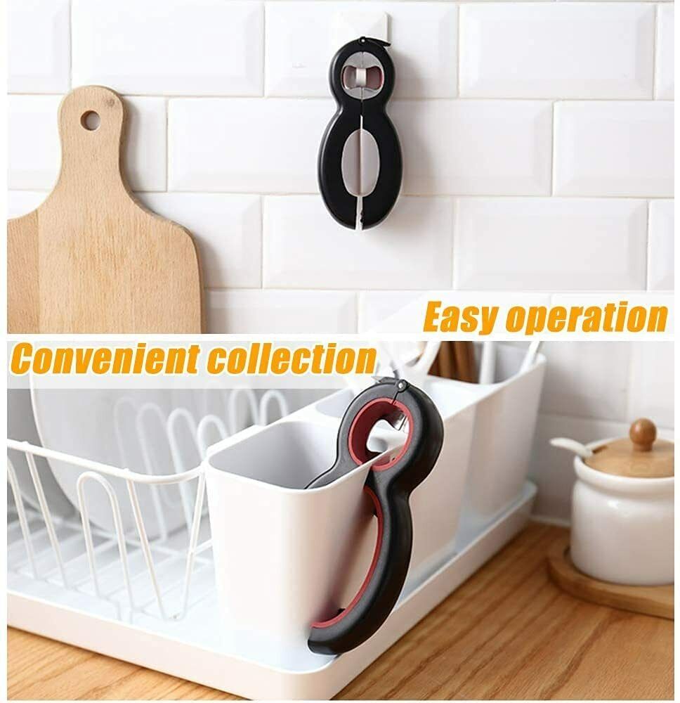 Versatile 6-in-1 Kitchen Opener Tool