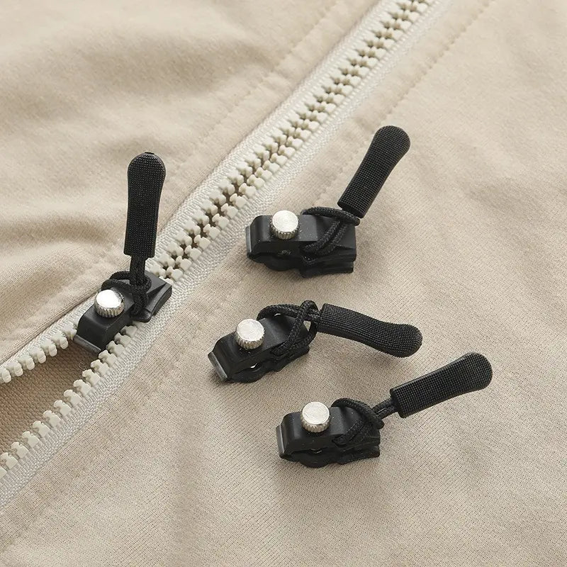Instant Zipper Fix | 12 Durable Replacement Pulls