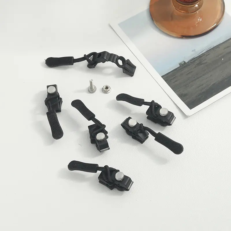 Instant Zipper Fix | 12 Durable Replacement Pulls
