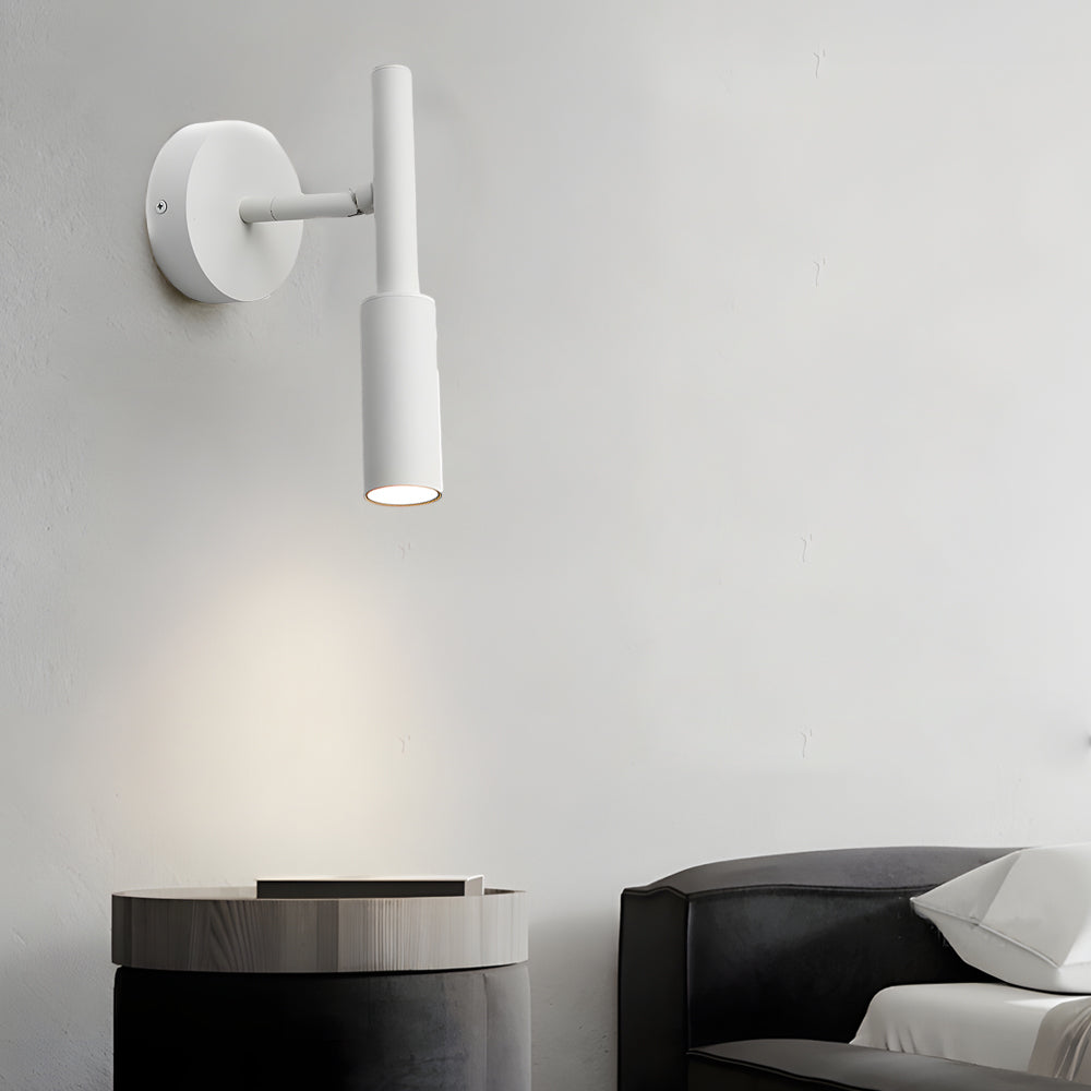 1-Light COB 3 Step Dimming Spotlight Adjustable Plug-in Wall Sconces - Dazuma
