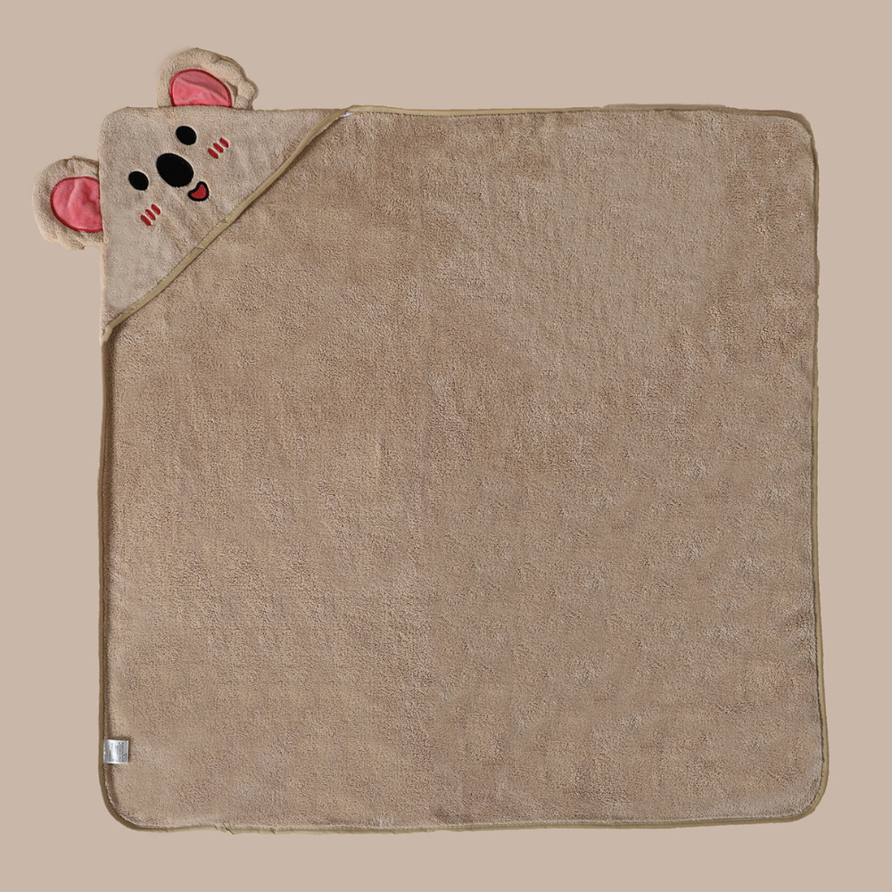 Cozy and Quick-Dry Baby Hooded Towel