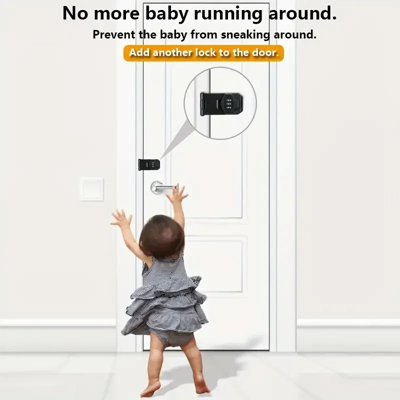 3-Digit Combination Lock for Securing Cabinets