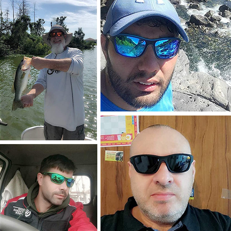 UV400 Protection Sports Sunglasses with Polarized Lenses