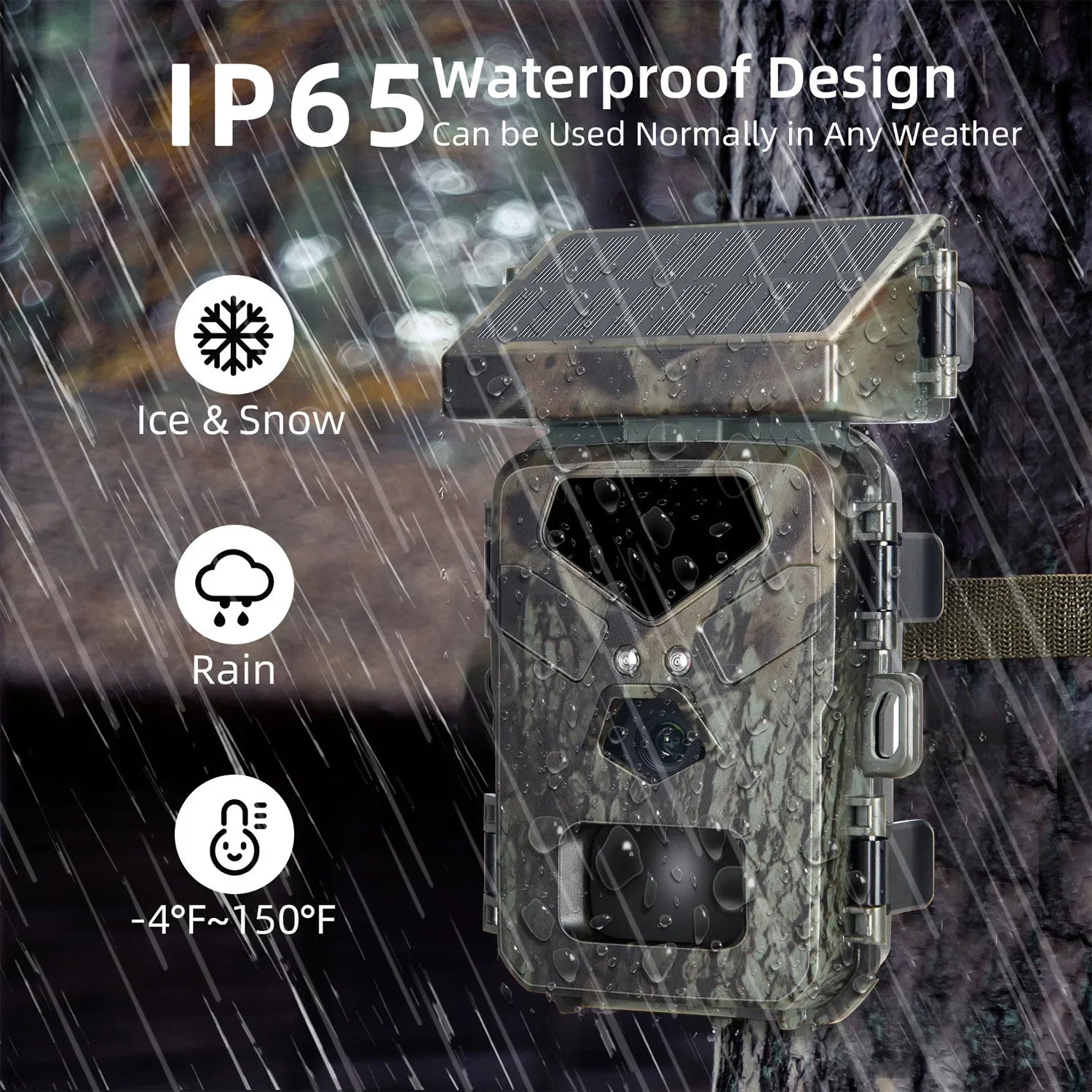 Eco-Friendly Solar Trail Monitoring Camera