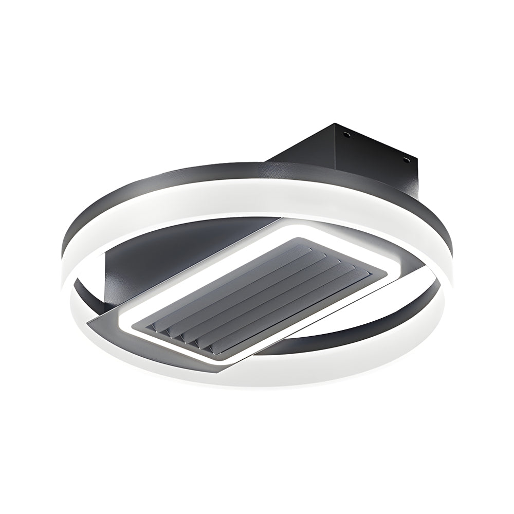 19.7 In. Nordic Taavita Ceiling Fan with 6 Speeds, LED Light, Remote Control