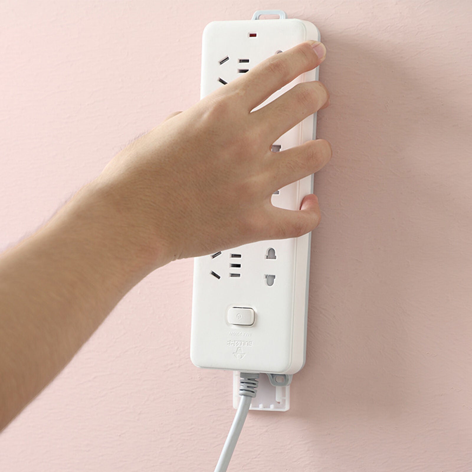 Self-Adhesive No-Drill Socket Organizer