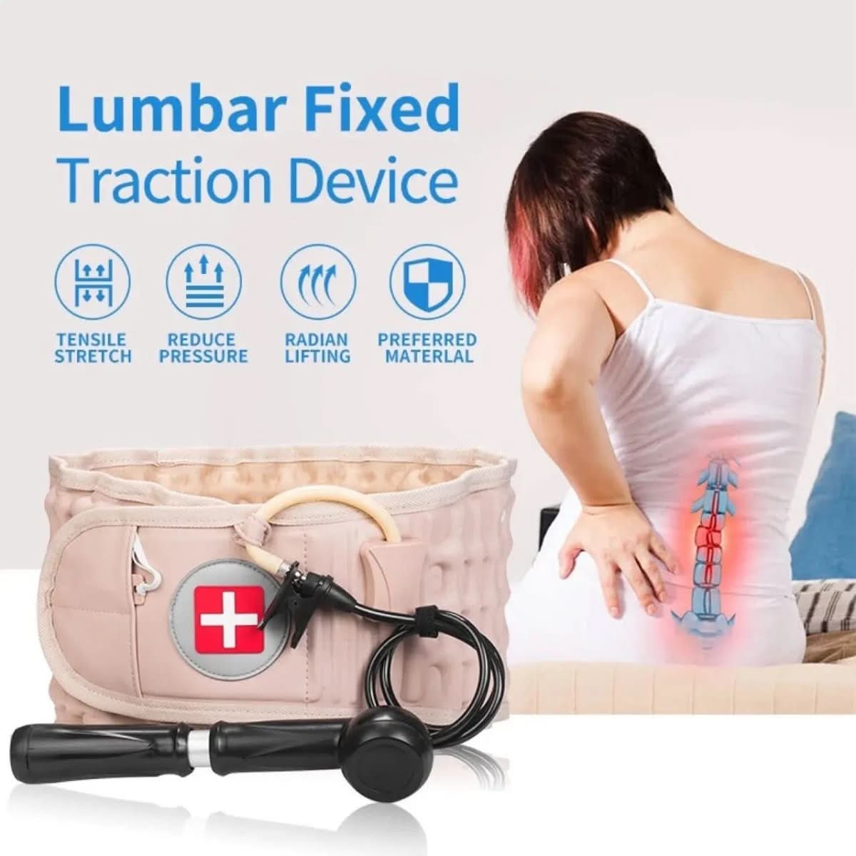 PosturePerfect Spinal Relief System for Home Comfort