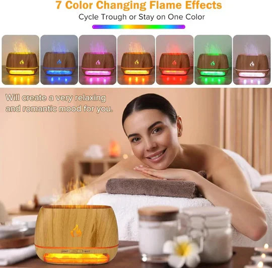 TranquilGlow Himalayan Salt Aroma Diffuser & Humidifier