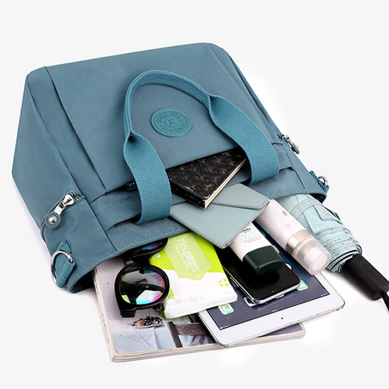 Women’s Tote Bag | Large Capacity & Multi-Compartment Design | Waterproof Nylon | Lightweight Comfort