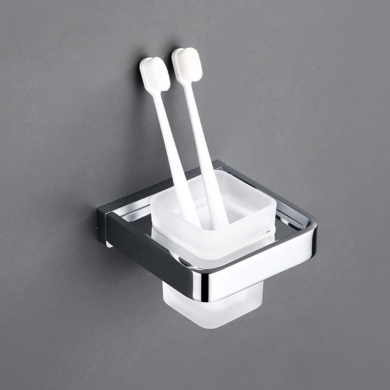 5-Piece Bathroom Hardware Set Modern Polished Chrome Bathroom Set Clearhalo 'Bathroom Hardware Sets' 'Bathroom Hardware' 'Bathroom Remodel & Bathroom Fixtures' 'bathroom_hardware_sets' 'Home Improvement' 'home_improvement' 'home_improvement_bathroom_hardware_sets' 1200x1200_b79c779b-8bbe-4eb5-aa93-b849b052036c