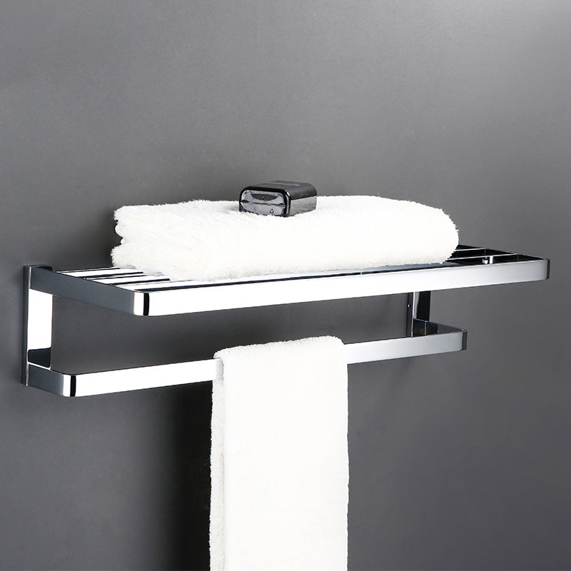 5-Piece Bathroom Hardware Set Modern Polished Chrome Bathroom Set Clearhalo 'Bathroom Hardware Sets' 'Bathroom Hardware' 'Bathroom Remodel & Bathroom Fixtures' 'bathroom_hardware_sets' 'Home Improvement' 'home_improvement' 'home_improvement_bathroom_hardware_sets' 1200x1200_213e5eb2-1543-4b8d-b79f-dbf3a3efaf34