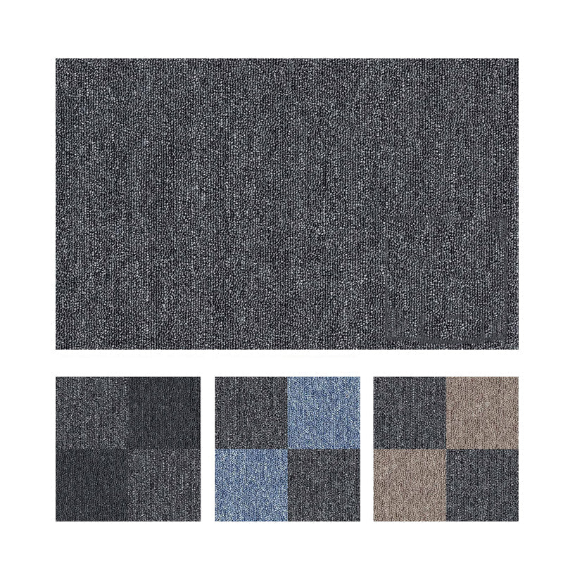 Indoor Non-Skid Carpet Tile - Glue Down Install Waterproof Carpet Tiles by Taavita