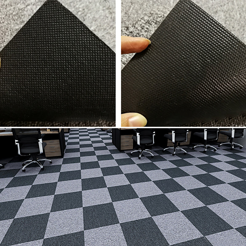 Indoor Non-Skid Carpet Tile - Glue Down Install Waterproof Carpet Tiles by Taavita