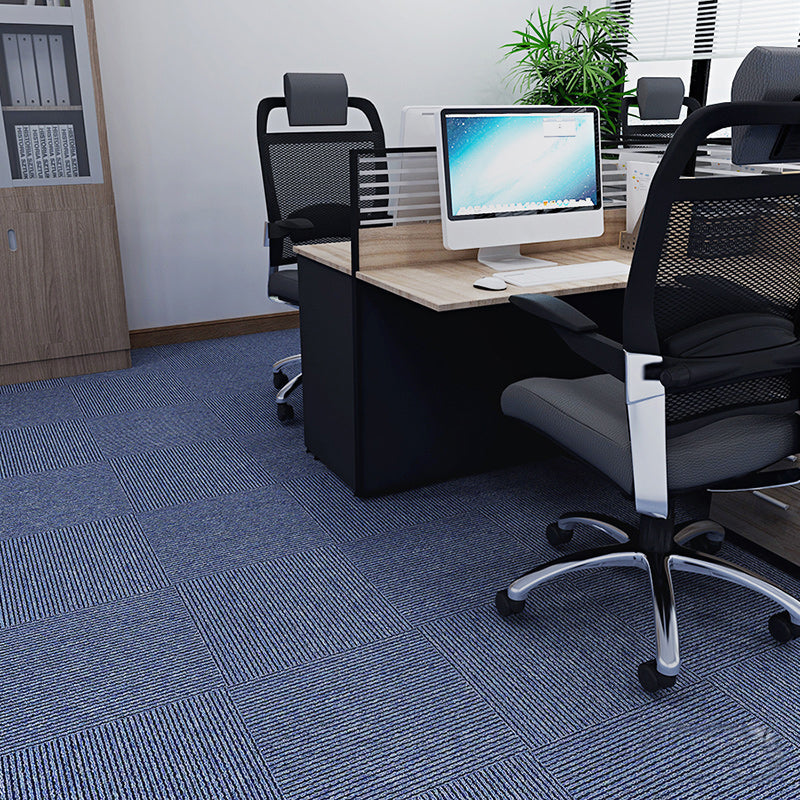 Indoor Carpet Tile Non-Skid Glue Down Install Carpet Tiles with Waterproof Light Coffee Clearhalo 'Carpet Tiles & Carpet Squares' 'carpet_tiles_carpet_squares' 'Flooring 'Home Improvement' 'home_improvement' 'home_improvement_carpet_tiles_carpet_squares' Walls and Ceiling' 7044132