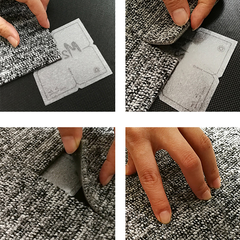 Indoor Non-Skid Carpet Tile - Glue Down Install Waterproof Carpet Tiles by Taavita