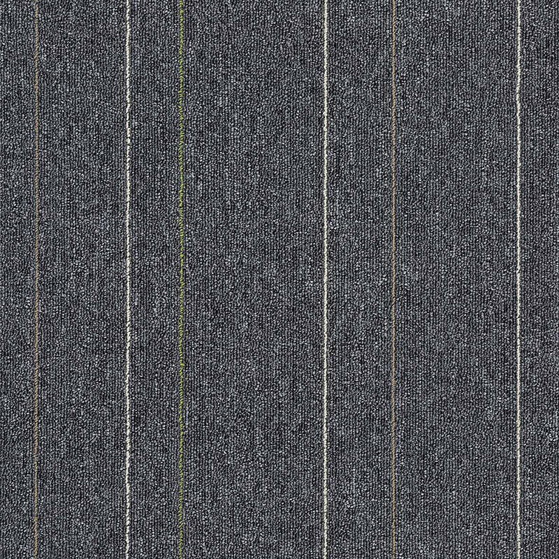 Indoor Carpet Tile Non-Skid Glue Down Install Carpet Tiles with Waterproof Dark Gray-Black Clearhalo 'Carpet Tiles & Carpet Squares' 'carpet_tiles_carpet_squares' 'Flooring 'Home Improvement' 'home_improvement' 'home_improvement_carpet_tiles_carpet_squares' Walls and Ceiling' 7044129