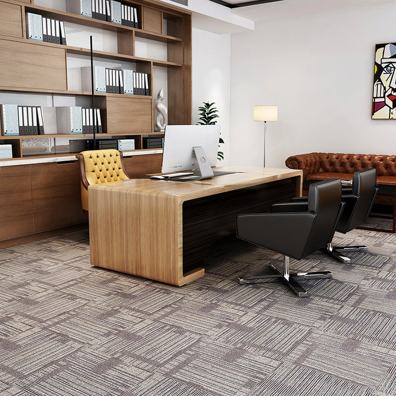 Indoor Carpet Tile Non-Skid Glue Down Install Carpet Tiles with Waterproof Sky Blue Asphalt Clearhalo 'Carpet Tiles & Carpet Squares' 'carpet_tiles_carpet_squares' 'Flooring 'Home Improvement' 'home_improvement' 'home_improvement_carpet_tiles_carpet_squares' Walls and Ceiling' 7044120