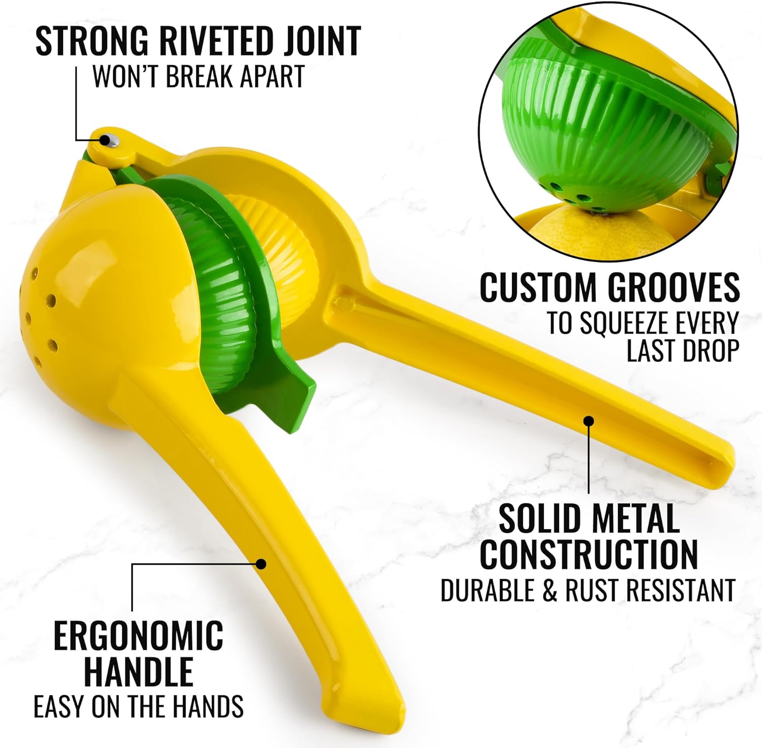 Citrus Press for Fresh Lemon Juice Extraction