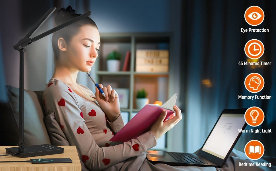 Versatile LED Work Lamp – Touch-Activated Adjustable Light