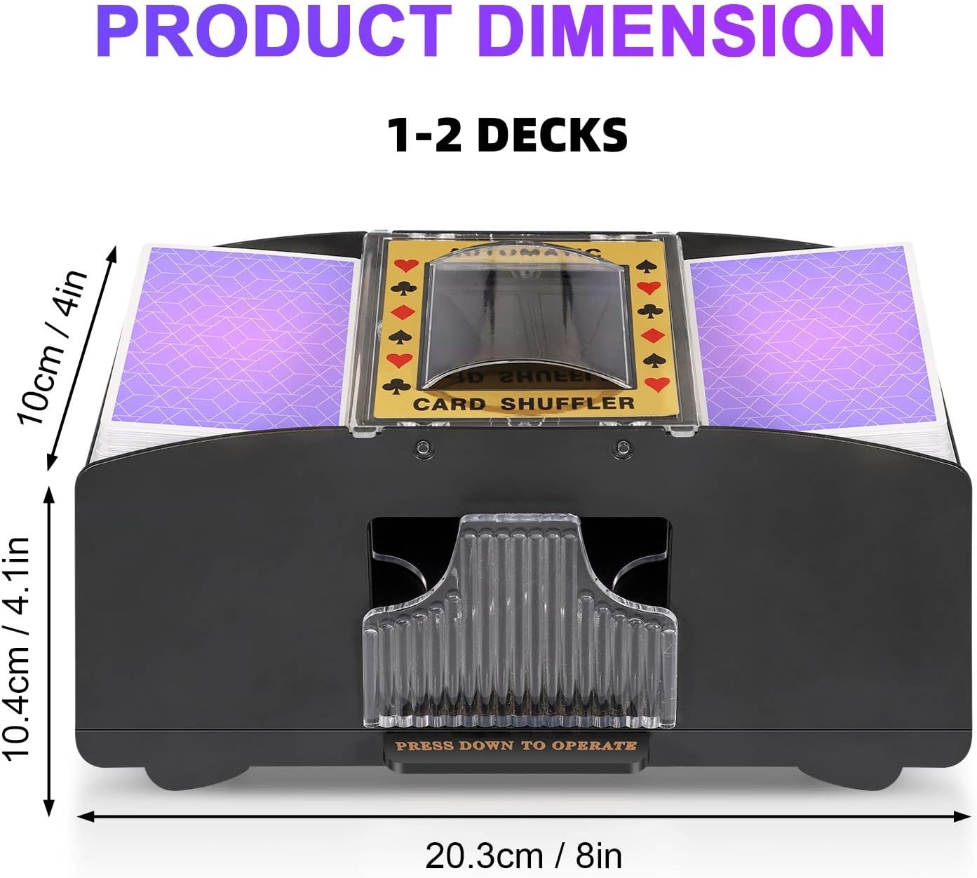 Effortless Card Shuffle Machine for Quick Games