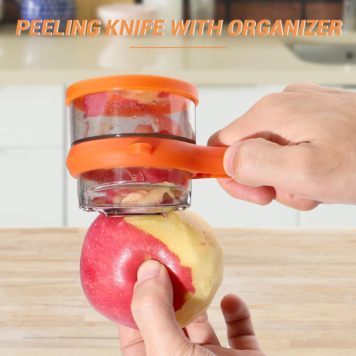 Effortless Fruit and Vegetable Peeler with Dual Blades