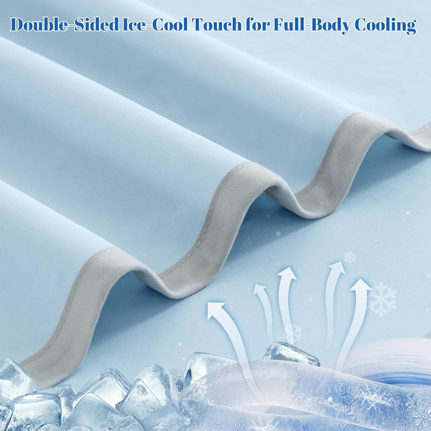 Cooling Blanket with Arc-Chill Technology - Lightweight for Hot Sleepers