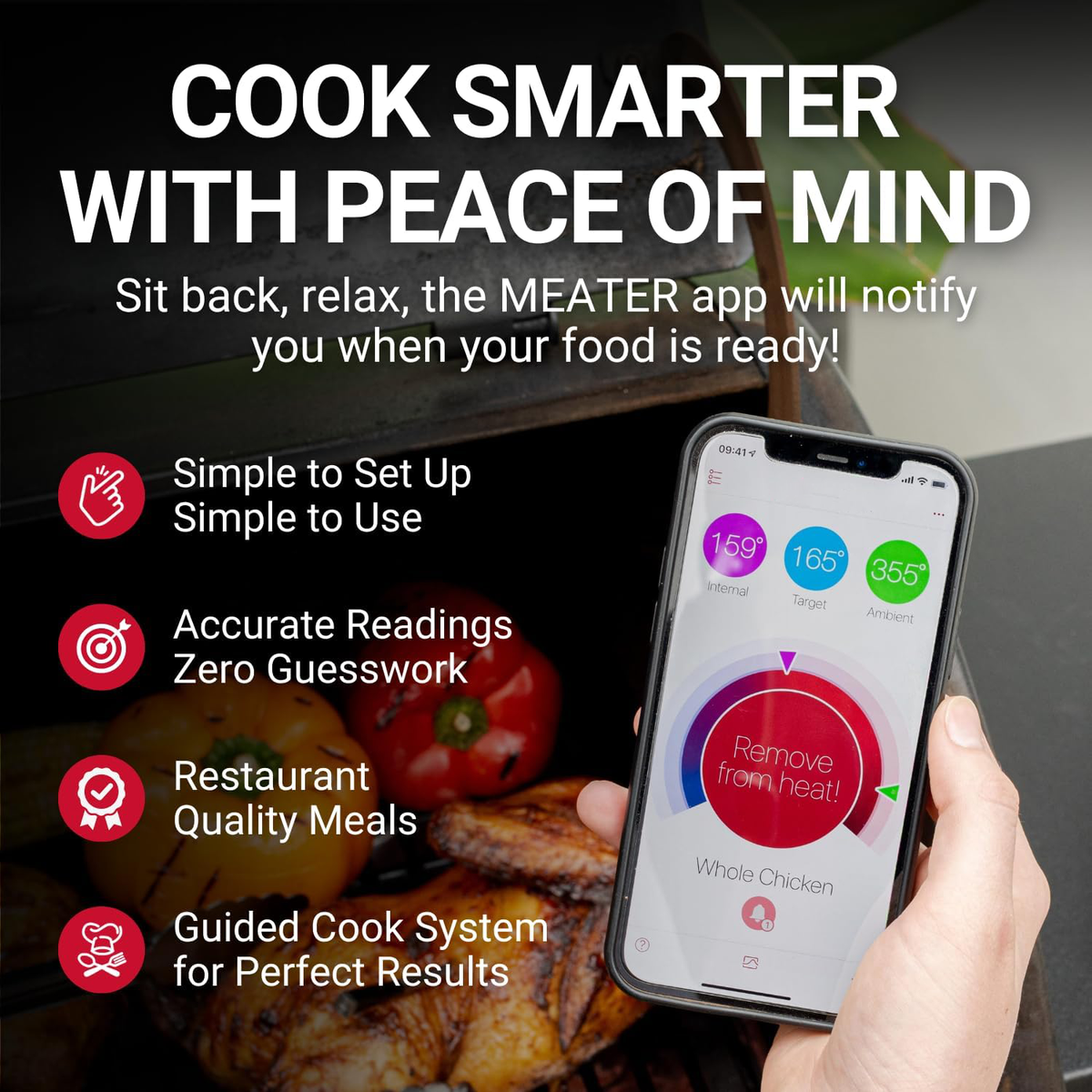 Smart Wireless Meat Cooking Thermometer