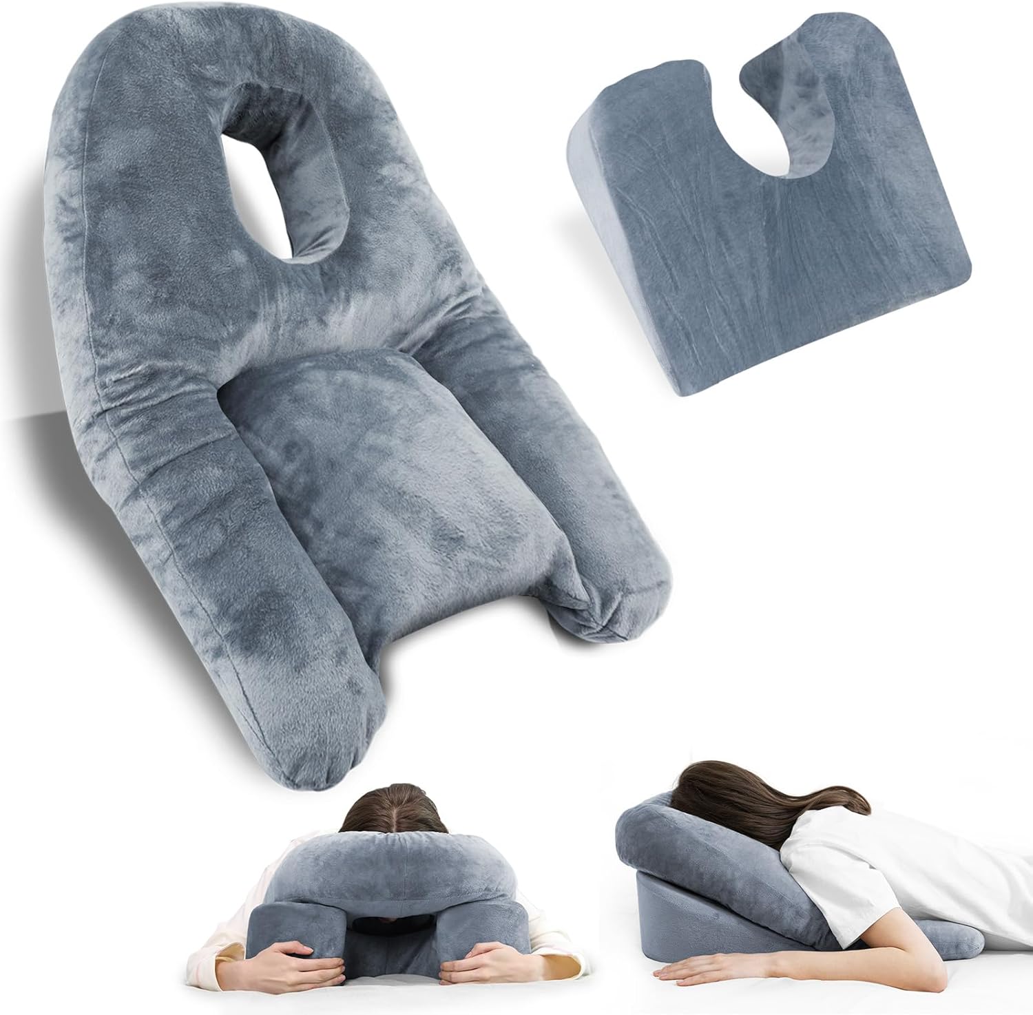 Pillow for Stomach Sleepers Post-Surgery: Face Down Support for BBL & Eye Procedures