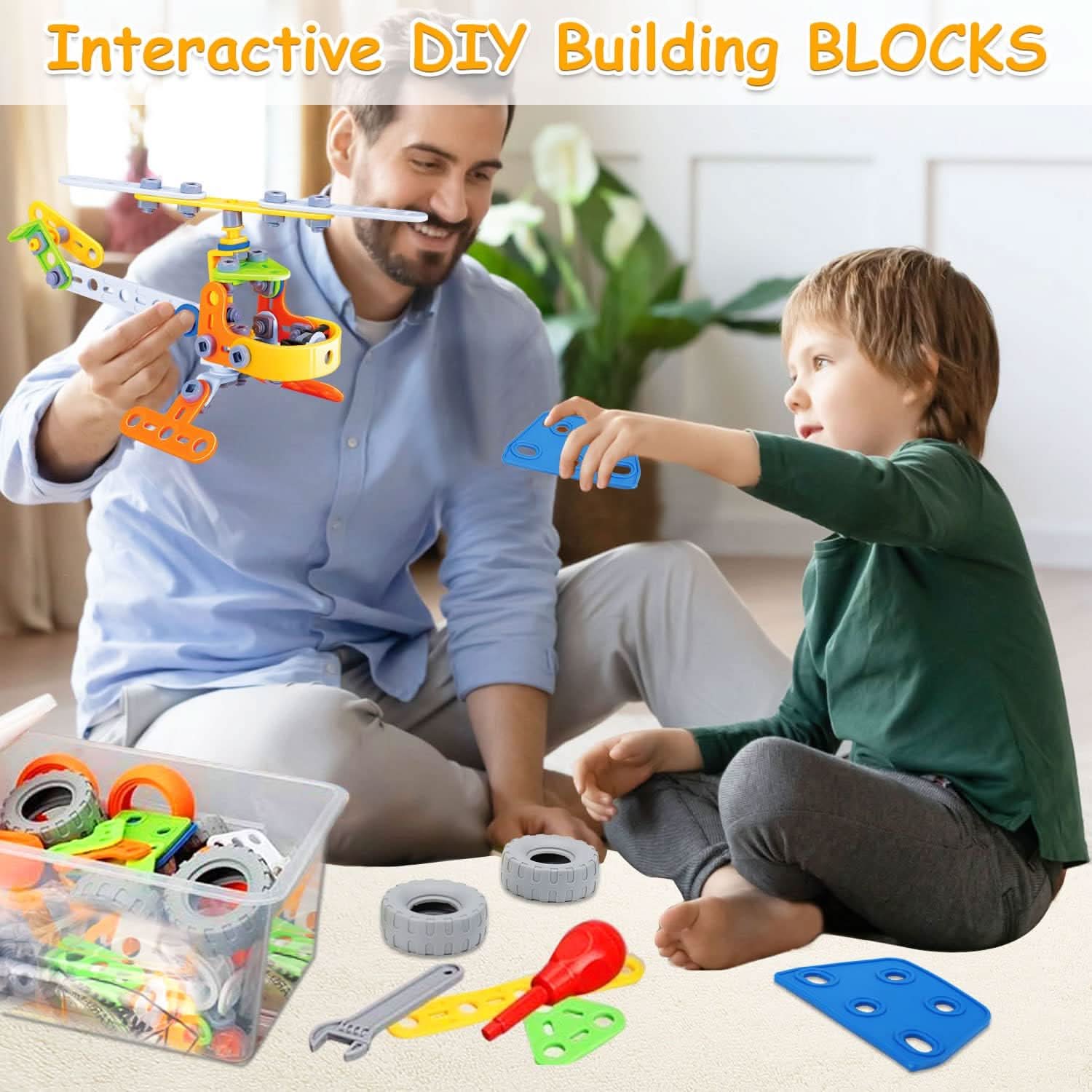 CraftMaster Building Set for Young Creators Aged 3 and Up