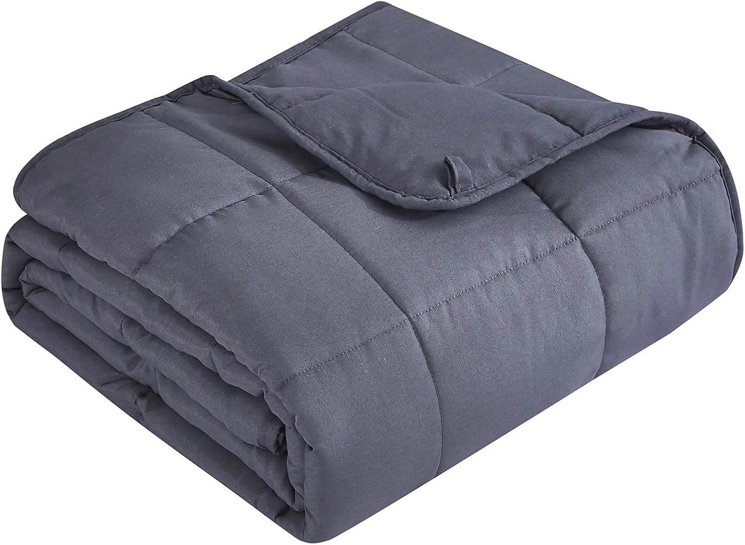 Cooling Microfiber Weighted Blanket for Year-Round Comfort and Relaxation