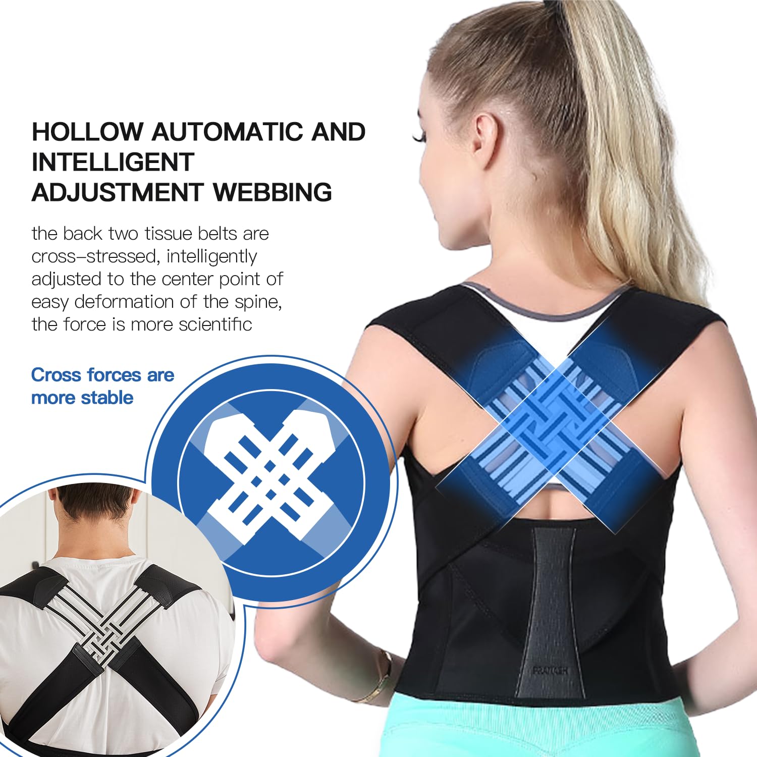 Posture Support Strap for Back Alignment