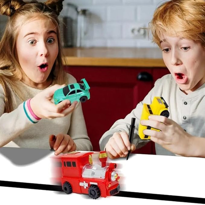 Line-Following Toy Car with Inductive Technology – Tracks Any Path