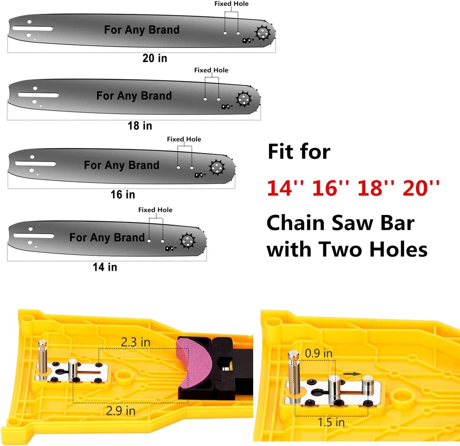 Sharpener for Chainsaw Blades