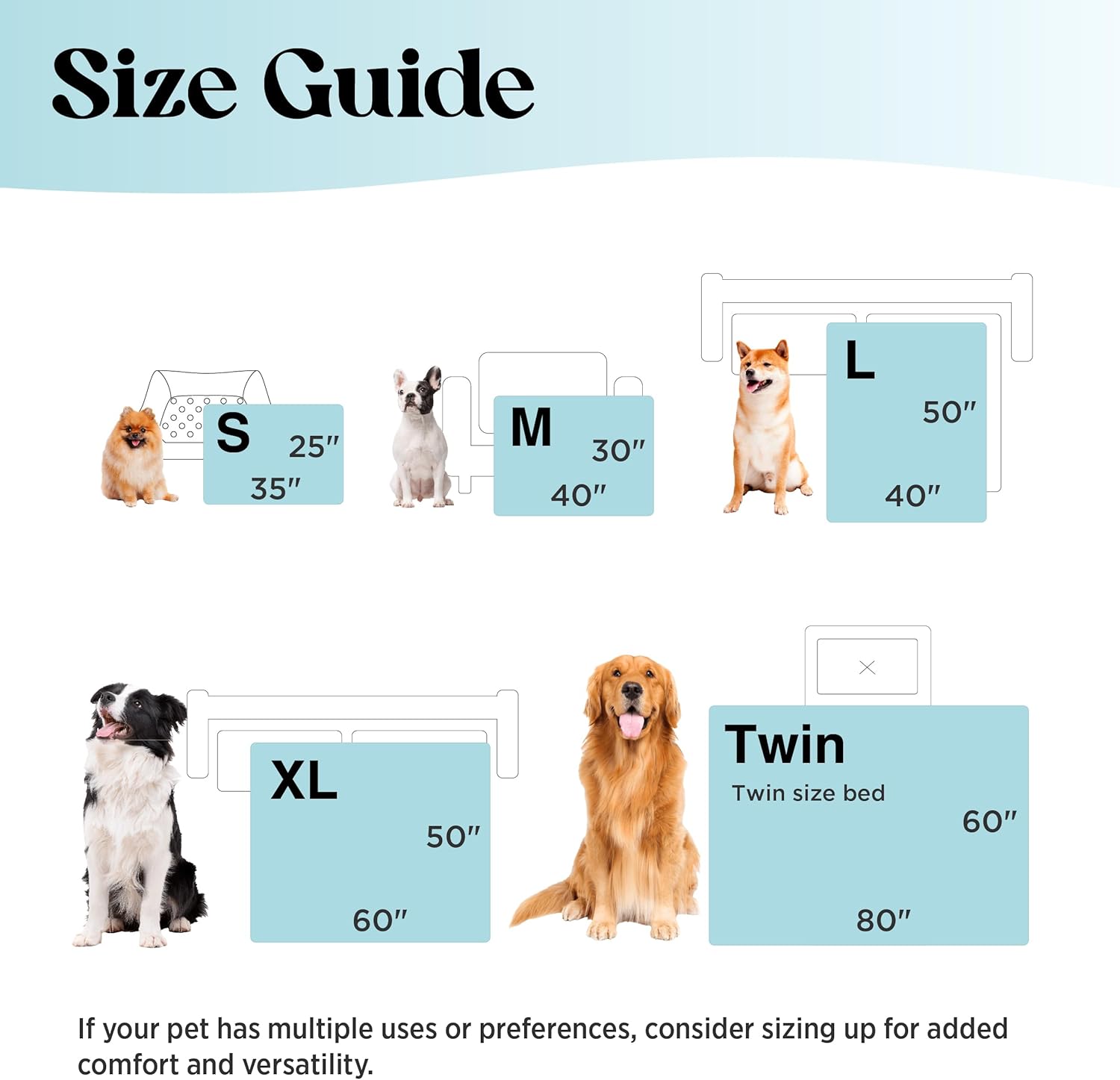 Cooling Dog Blanket with Q-MAX>0.4 | Washable Summer Throw for Pets