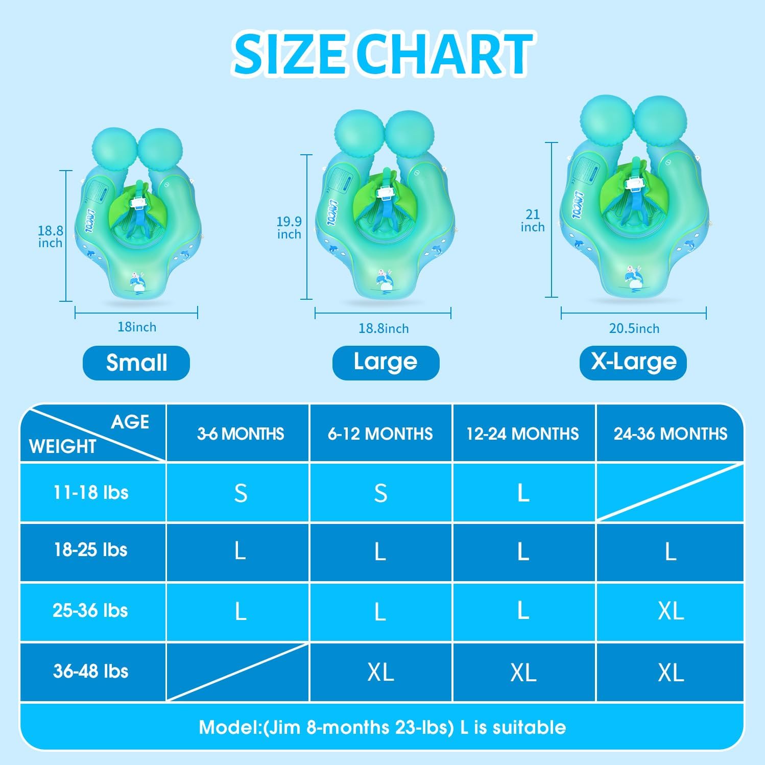 Canopy Swim Float for Babies