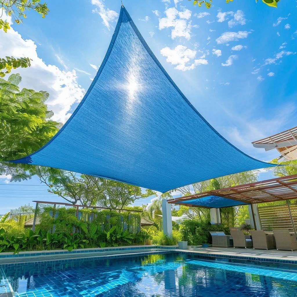 Versatile Shade Canopy with UV Defense for Outdoor Spaces