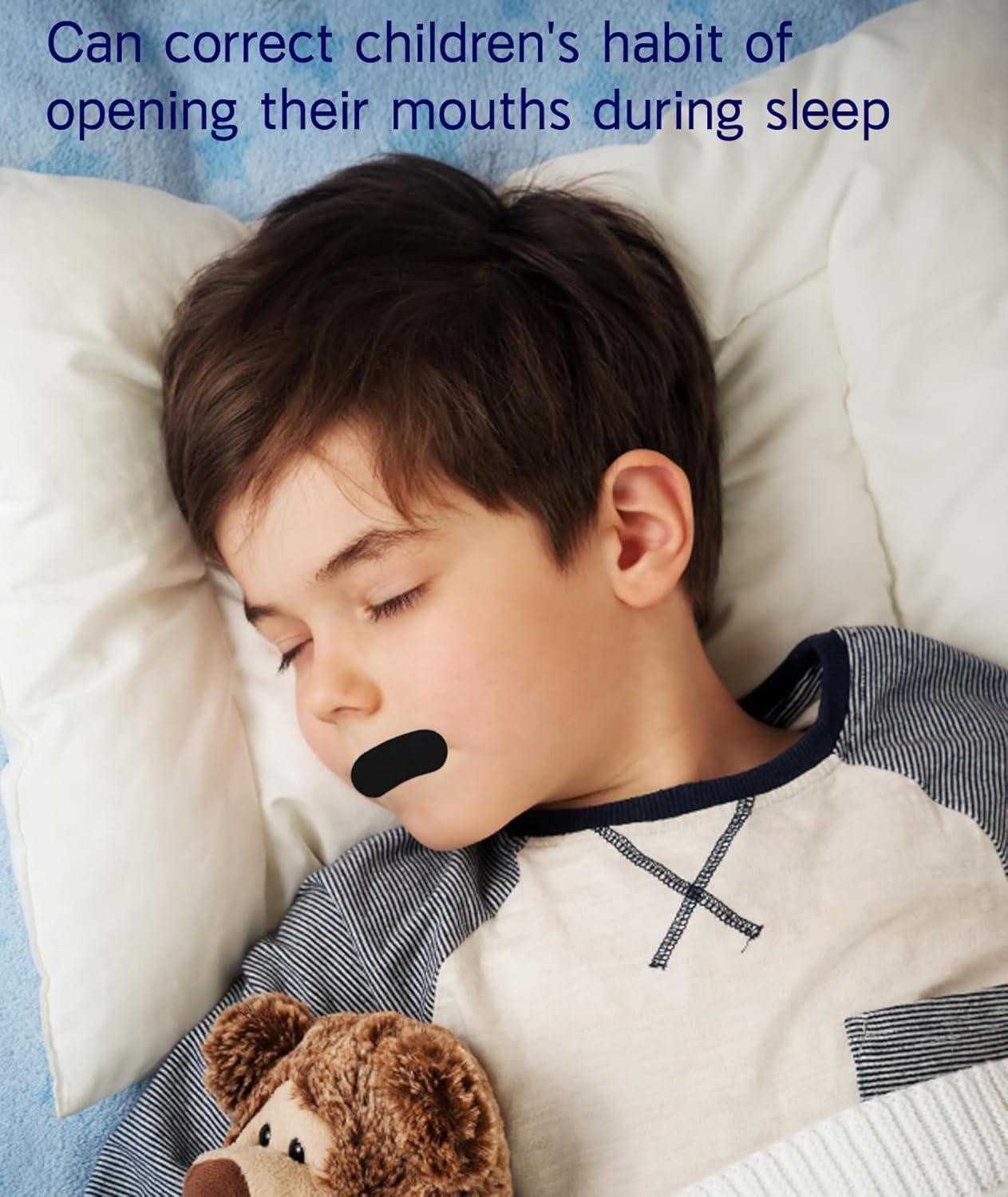 Nose Patch for Breathing Correction to Reduce Snoring