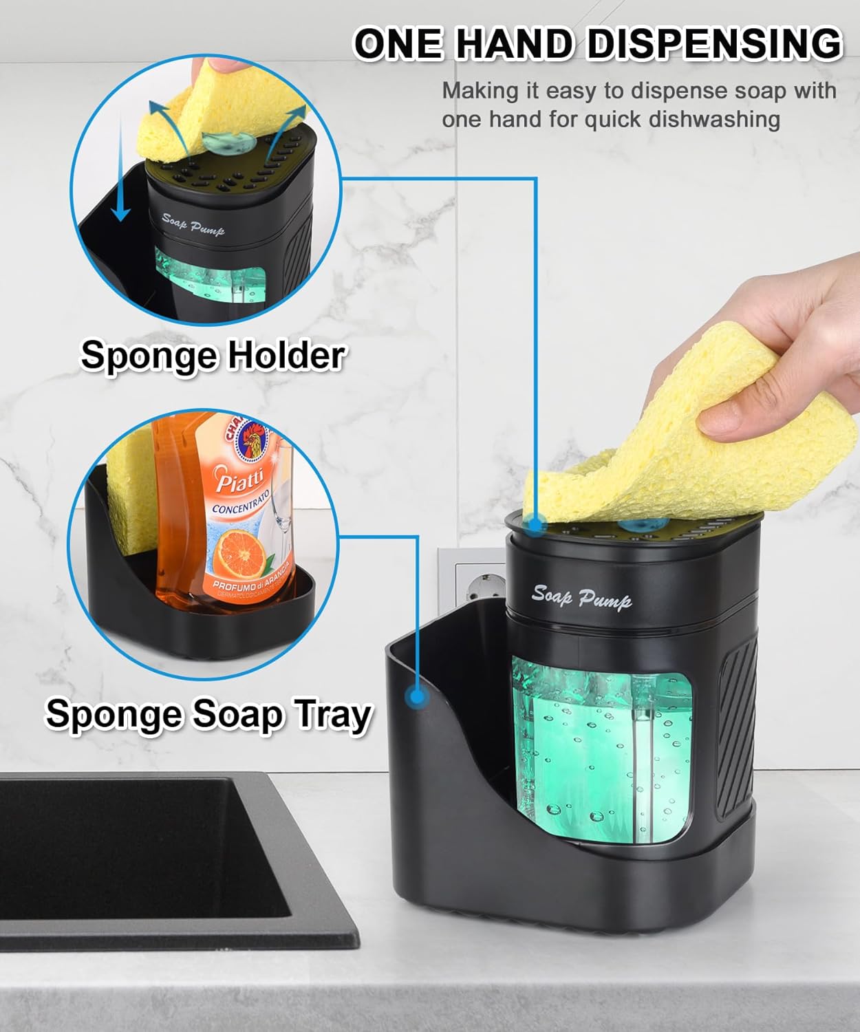 Soap Dispenser for Kitchen Dishes