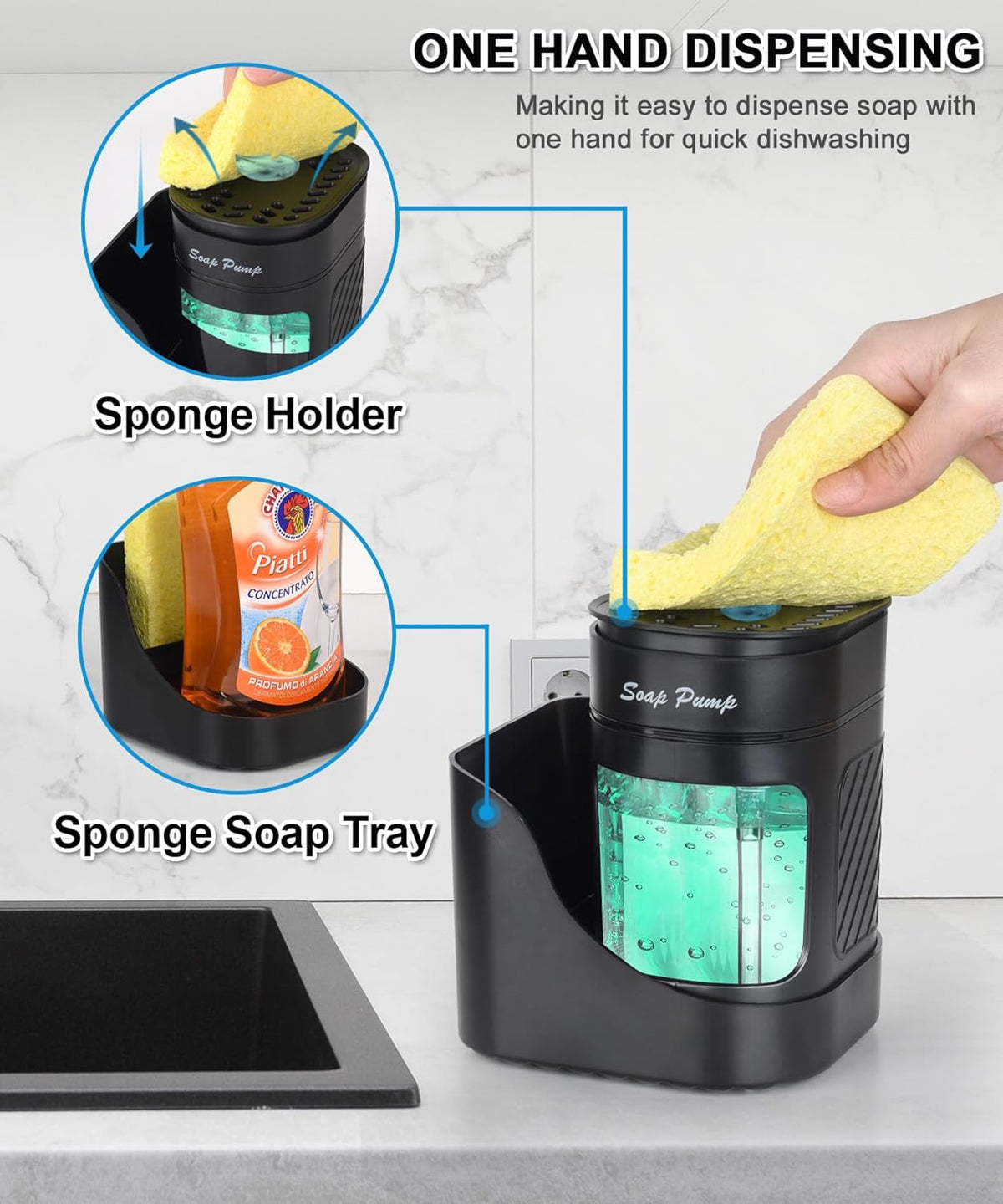Smart Dispensing System for Kitchen Cleaning Essentials