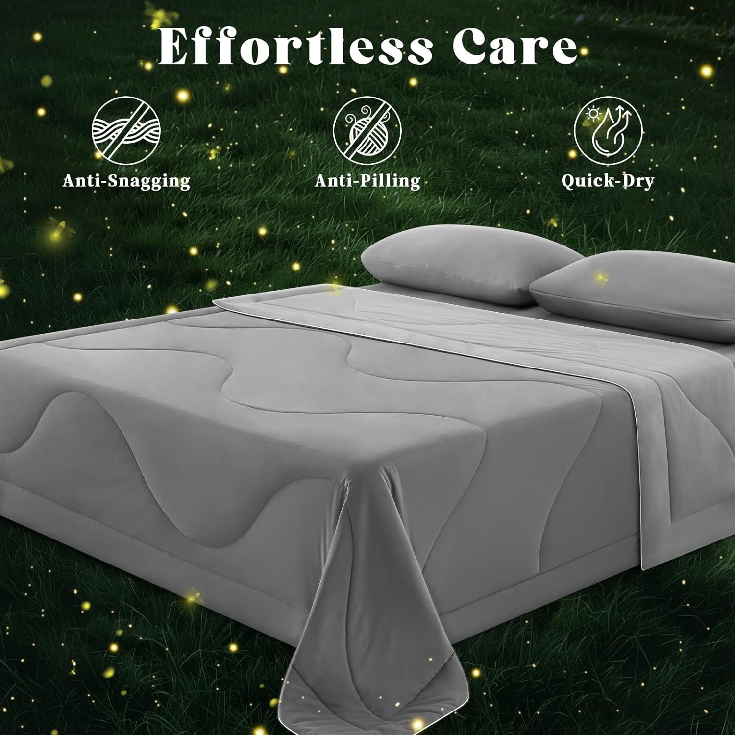 Double-Sided Cooling Blanket for Hot Sleepers | Breathable Ice Fabric