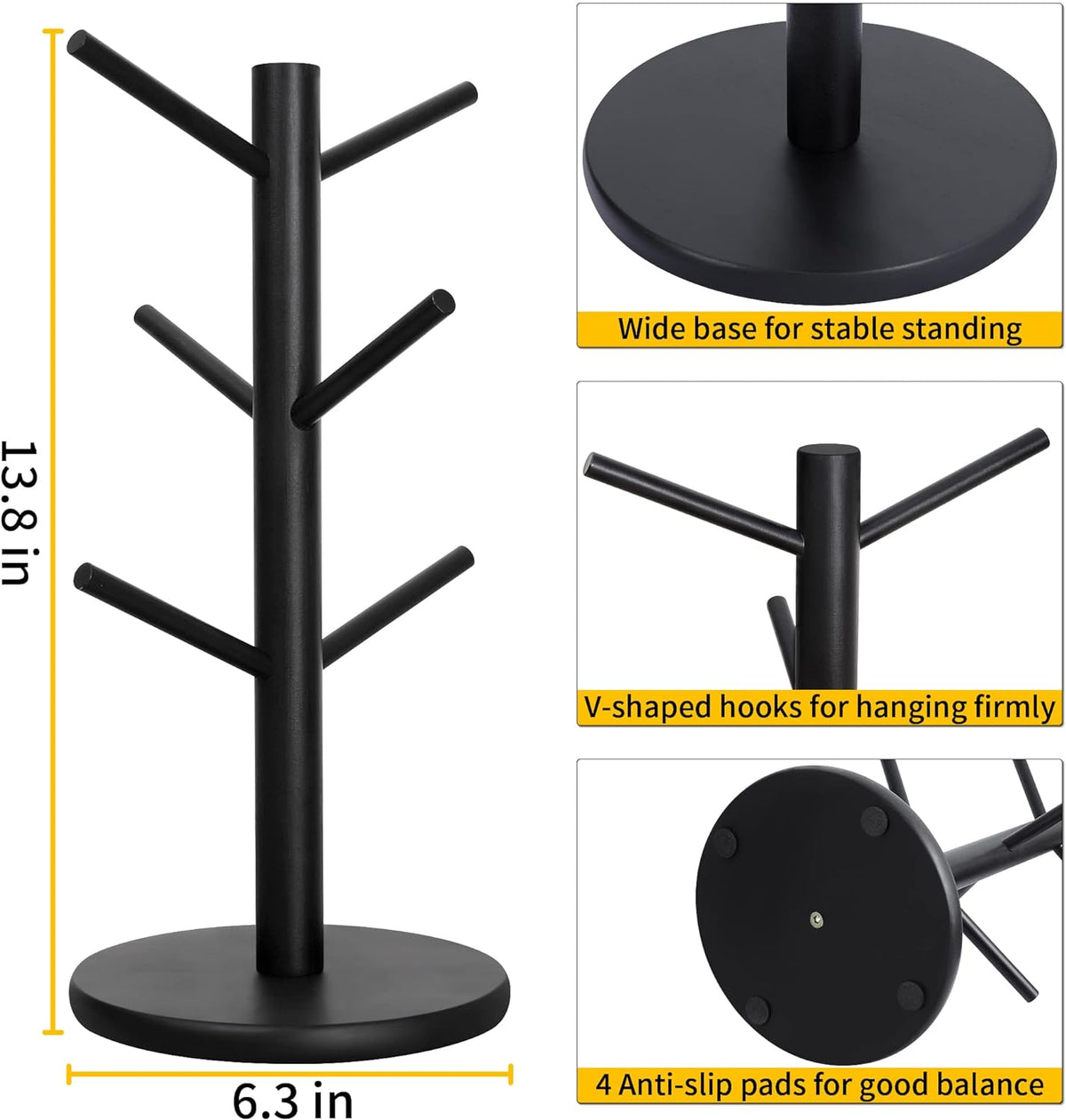Tree Stand for Holding Cups and Mugs