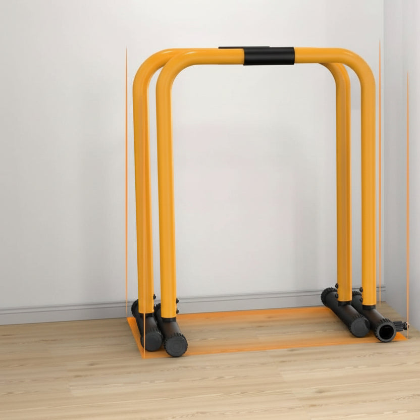 Premium Adjustable Steel Dip Station for Home Workouts